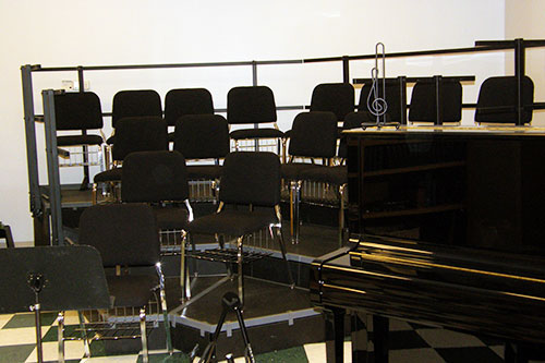 first presbyterian church of forest city music room